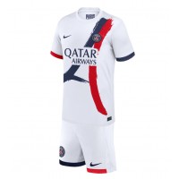 Dětský fotbalový dres Paris Saint-Germain 2024-25 Venkovní Krátký Rukáv (+ trenýrky)